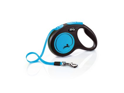 Flexi New Neon M páska 5m/25kg modré