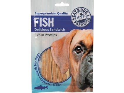 PARADISE Dog rybí sandwich 45g