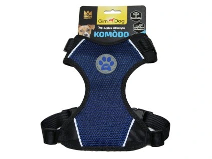 Postroj Gimborn Komodo XS 35-47cm modrý