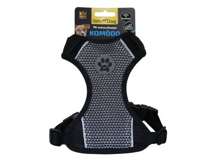 Postroj Gimborn Komodo XL 78-100cm černý