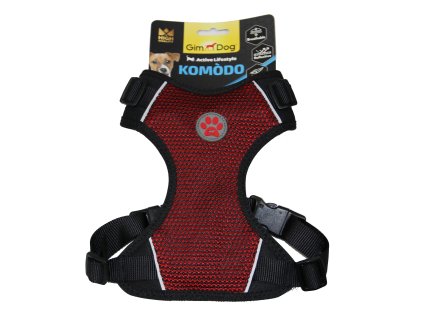 Postroj Gimborn Komodo L 63- 80cm červený