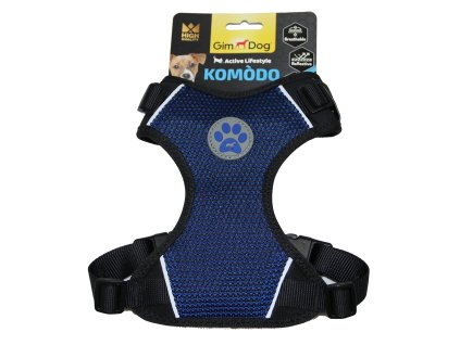 Postroj Gimborn Komodo S 40-55cm modrý