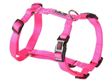 Postroj Gimborn Nylon H 3,8x80-110cm růžový