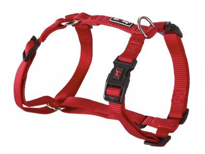 Postroj Gimborn Nylon H 3,8x80-110cm červený