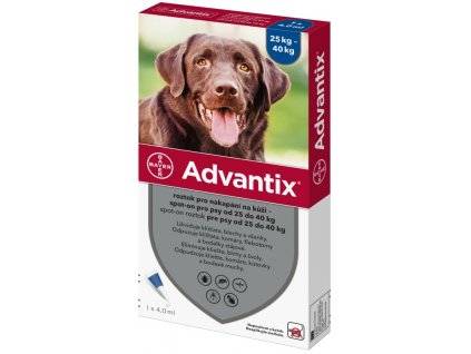 Advantix antiparazitikum pro psy nad 25 kg