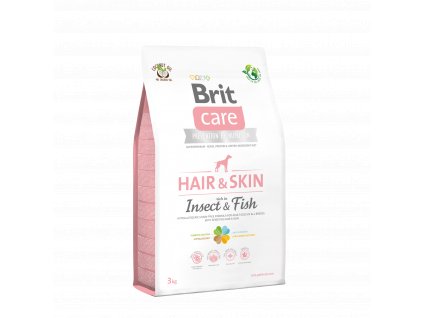 38223 brit care dog hair skin insect fish 3kg