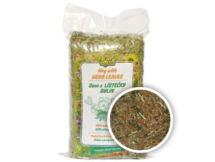 Limara seno krmné s lístky bylin 15 l