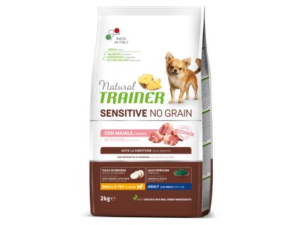 Natural Trainer Sensitive NO GRAIN MINI vepřové 2kg