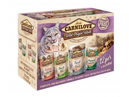 Carnilove cat pouch MULTIPACK (12x85g)