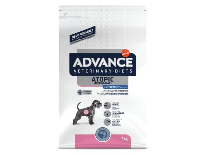 38544 advance veterinary diets dog avet dog atopic medium maxi pstruh 3kg