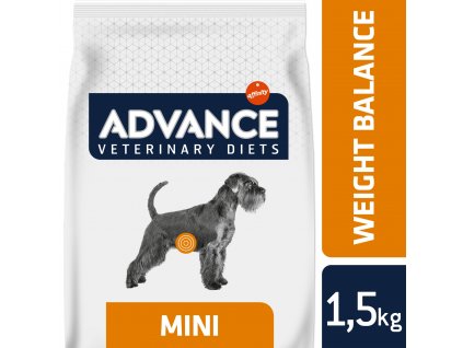 ADVANCE-VETERINARY DIETS Dog Weight Balance Mini 1,5kg