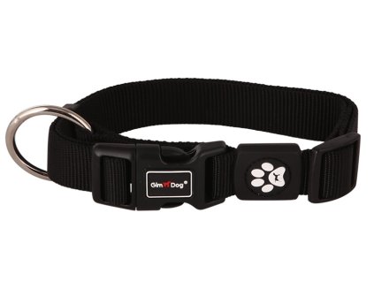 Obojek Gimborn O-Ring Nylon 2,0x35-51cm černý