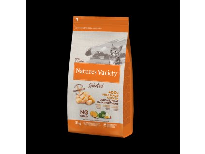 Nature's Variety selected pro koťata s kuřecím  1,25kg