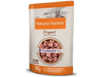 Kapsička Nature's Variety Original pro kočky s krůtou 70 g