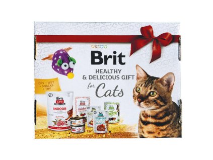 Brit Cat Gift - dárkový balíček pro kočky