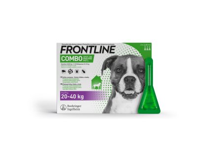 FRONTLINE COMBO spot-on pro psy L  (20-40 kg) - 3 ks