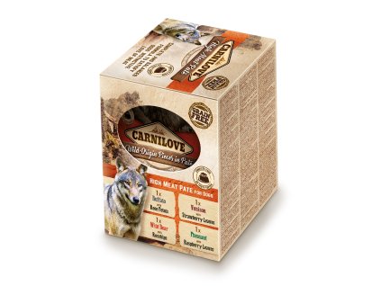 Carnilove Dog Pouch Pate Multipack (4x300g)  