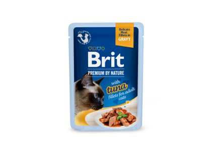 Brit Premium Cat Delicate Fillets in Gravy with Tuna 85 g