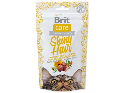 Brit Care Cat Snack Shiny Hair 50 g