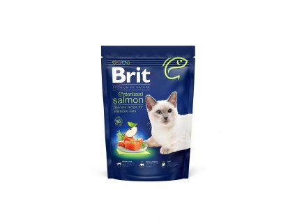 Brit Premium by Nature Cat Sterilized Salmon  800 g