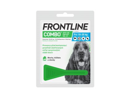 Frontline spot-on Combo pro psy M (10-20 kg)