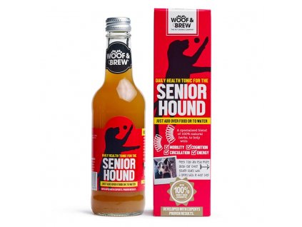 Woof&Brew Senior Hound Tonic na klouby a dodání energie