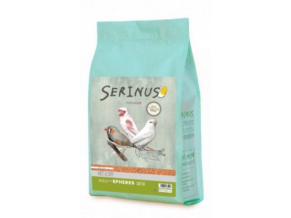 Granule pro papoušky Serinus Microspheres 18/10 3 Kg