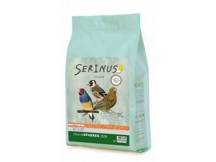 Granule pro papoušky Serinus Microspheres 25/18 3 Kg