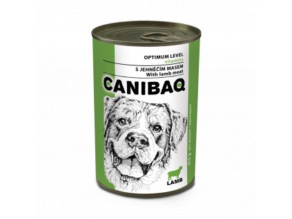 CANIBAQ Classic konzerva pes jehněčí 10 x 415g