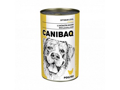 CANIBAQ Classic konzerva pes drůbeží 6 x 1250g