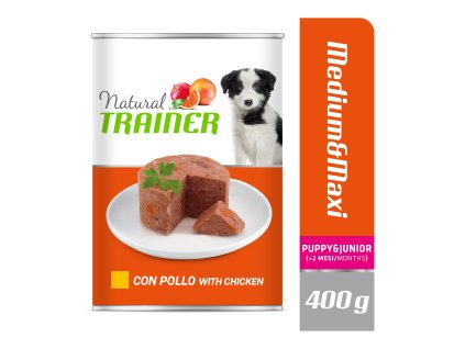 Konzerva Trainer Natural MAINT M&M PUPPY&JUNIOR 400g LT