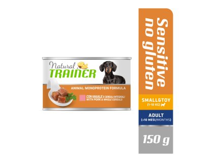 Konzerva Trainer Natural SENS NGl AD S&T vepřové&obil. 150g LT