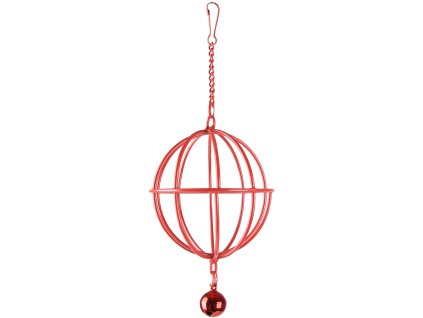 FLAMINGO stojan míček MIL červený průměr 7cm