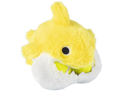 Hračka GIMDOG SHARKS GLUTTON YW  žralok žlutá