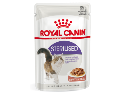 Royal Canin Sterilised gravy ve šťávě 12x85g