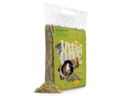 Little One horské seno s pampeliškou 400 g