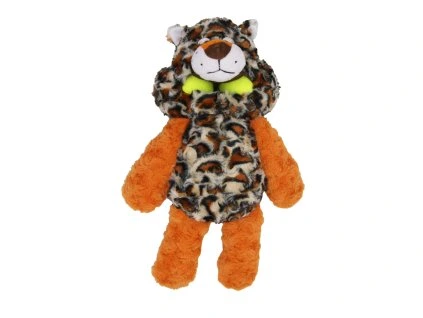 Hračka pro psy tygr s tenisovými míčky 37cm