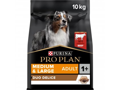 Pro Plan Dog Duo Délice Adult Medium&Large hovězí 10kg