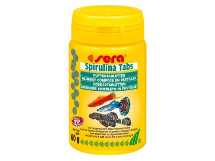 Sera - Spirulina Tabs 100ml/100tb. Nature