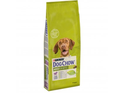 Dog Chow Adult jehněčí s rýží 14kg