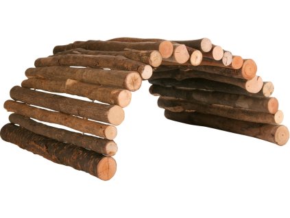 Trixie tvarovatelný dřevěný most pro morčata a králíky 51x30cm
