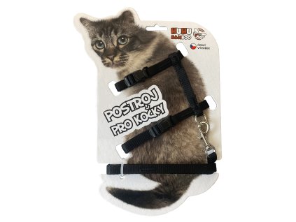 HUHUBAMBOO set postroj+vodítko CAT, černý