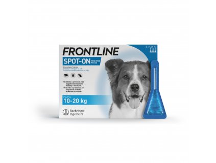 Frontline Spot-on Dog M 3 x 1,34 ml (expirace: 31.8.2023)