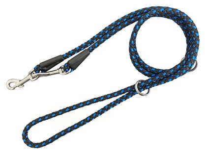 Huhubamboo vodítko UZLÍK přepínací lanové 1x240cm, černo-modré