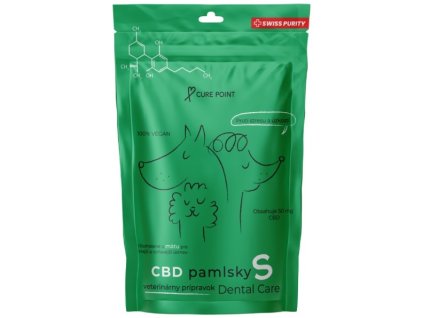 Curepoint CBD pamlsek Dental Care S 100g