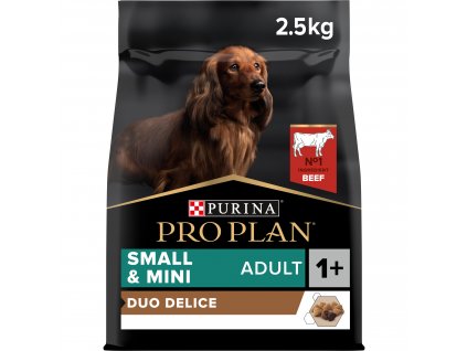 Pro Plan Dog Duo Délice Adult Small&Mini hovězí 2,5kg