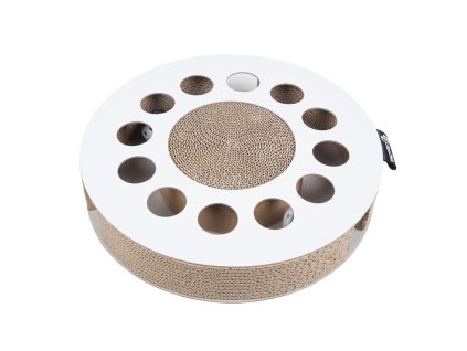 District 70 WHIRL multifunkční hračka kruhová bílá