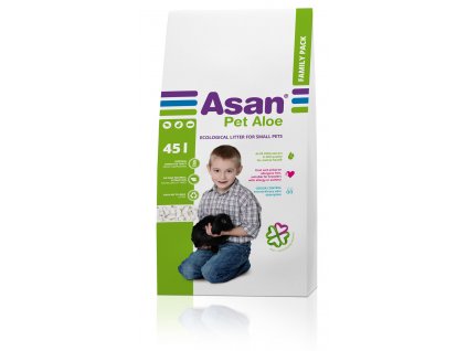 Asan Pet Aloe podestýlka pro hlodavce 45l (9,7kg)