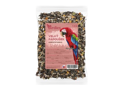 Birdies krmivo standard pro velké papoušky 1kg