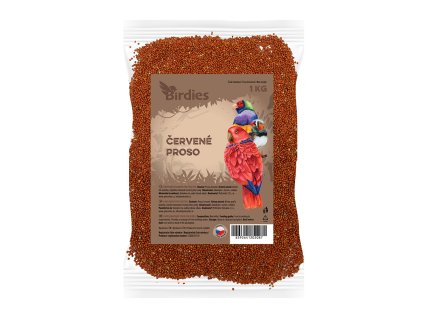 Birdies proso červené 1kg